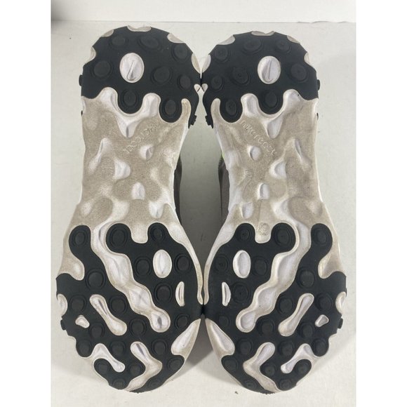 Nike React Element 55 Pumice Volt Green Black Running Shoes BQ6166-201 Men’s Sz9 - Picture 6 of 7